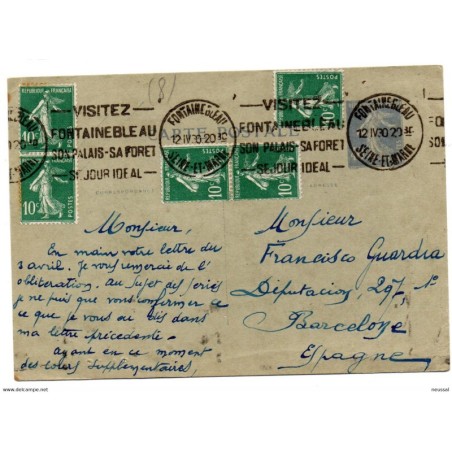 Entero postal de 1920