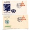 2 cartas de ecuador de naciones unidas de 1955