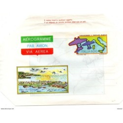 Aerograma de italia de 1983