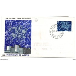 Carta con matasellos commemorativo de 1959 Suiza