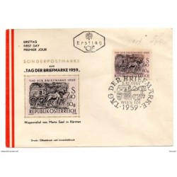 Carta  de  1959 Austria