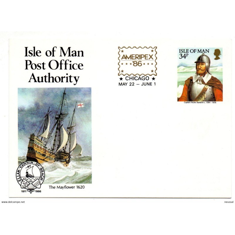 Tarjeta postal de isla de man Tarjeta postal de isla de man