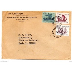 Carta de polonia barcos de 1966
