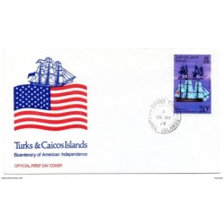 Carta de turks and caicos de 1976