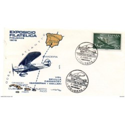 Carta con matasellos commemorativo de figueres de 1976