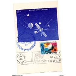 Tarjeta postal de satelites venus mercury
