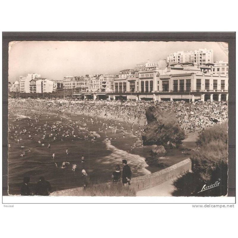 Tarjeta postal de biarritz circulada Tarjeta postal de biarritz circulada
