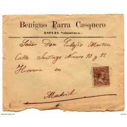 Carta con carteria de espeja salamanca