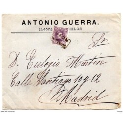Carta con carteria de Cacabelos leon