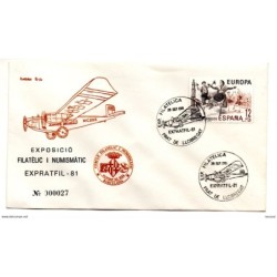 Carta con matasellos commemorativo    el prat de llobregat  1984