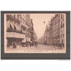 Tarjeta postal circulada dijon