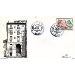 Carta con matasellos commemorativo semana popular de madrid