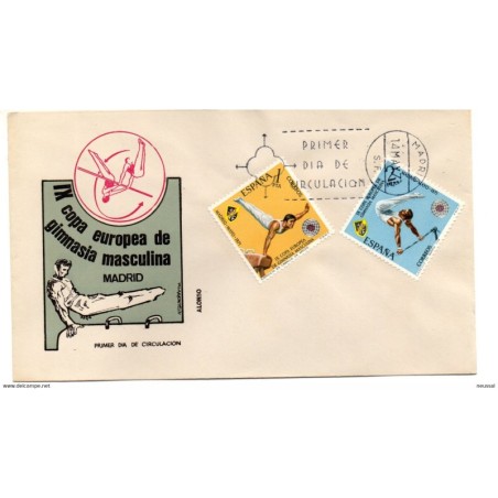 Sobre de primer dia de alonso de 1971
