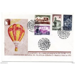 Carta  con matasellos de 1975 Dia de la onu