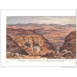 Tarjeta postal del desierto de judea