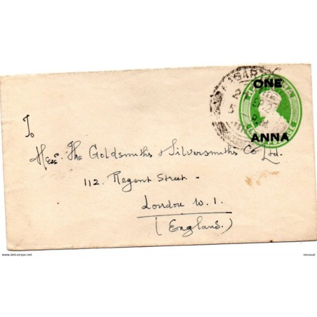 Carta de india  one anna