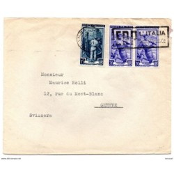 Carta de  Italia de 1951