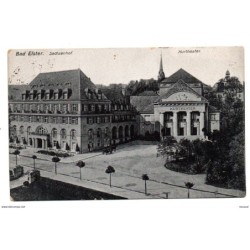 Tarjeta postal de 1922 Bad elster