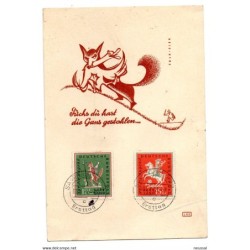 Tarjeta  maxima de 1958
