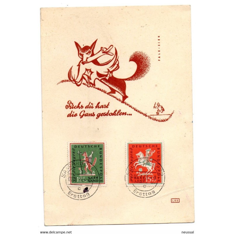 Tarjeta maxima de 1958 Tarjeta maxima de 1958