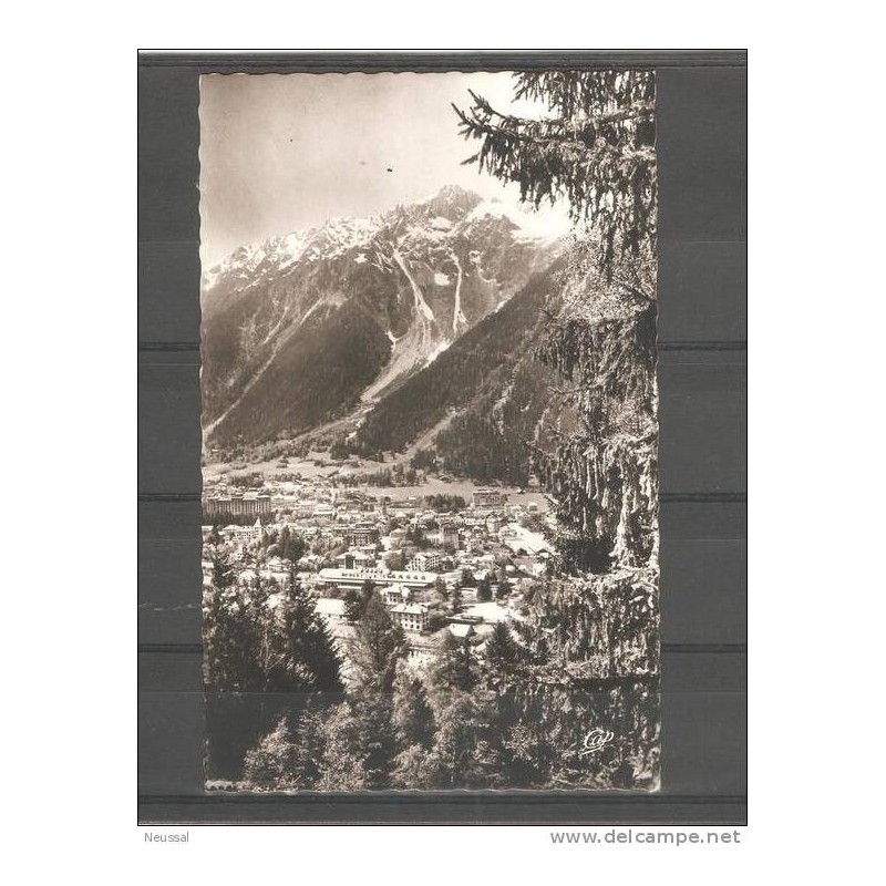 Tarjeta postal montblanc circulada Tarjeta postal montblanc circulada