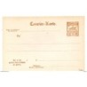 Entero postal de courier de 2