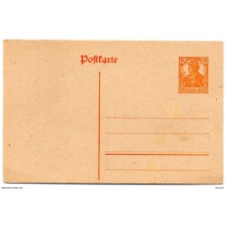 Entero postal  de alemania 7 medio