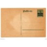 Entero postal  de alemania  con sobrecarga belgica 5 centimos