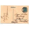 Entero postal  de alemania   1920 duisburg