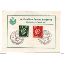 Tarjeta postal de berlin de 1956
