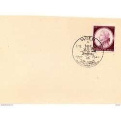 Tarjeta  con matasellos commemorativo de 1941