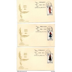 53 Tarjetas maximas de Trajes regionales editados por iris mundus