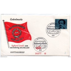 Carta con matasellos commemorativo de 1964