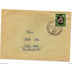 Carta con matasellos commemorativo de 1956