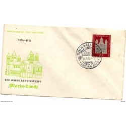 Carta con matasellos commemorativo maria laach