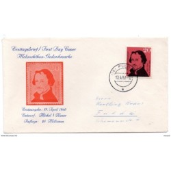 Carta con matasellos commemorativo 1960