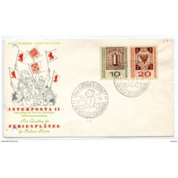 Carta con matasellos commemorativo 1959 gienguen brenz