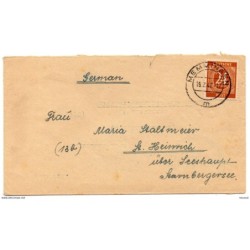 Carta con matasellos commemorativo  1947 memingen