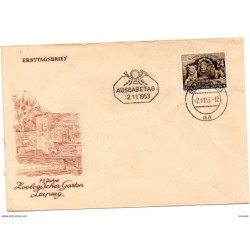 Carta con matasellos commemorativo  1953