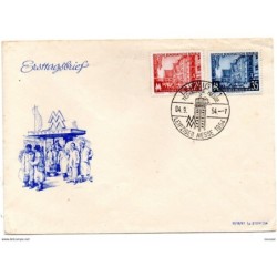 Carta con matasellos commemorativo  1954 technische