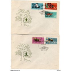 Sobre de primer dia de fauna de 1959