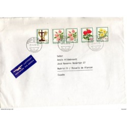 Carta certificada con matasellos de  bern de 1983