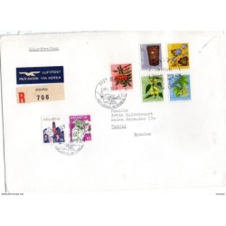 Carta certificada con matasellos de  belp de 1975