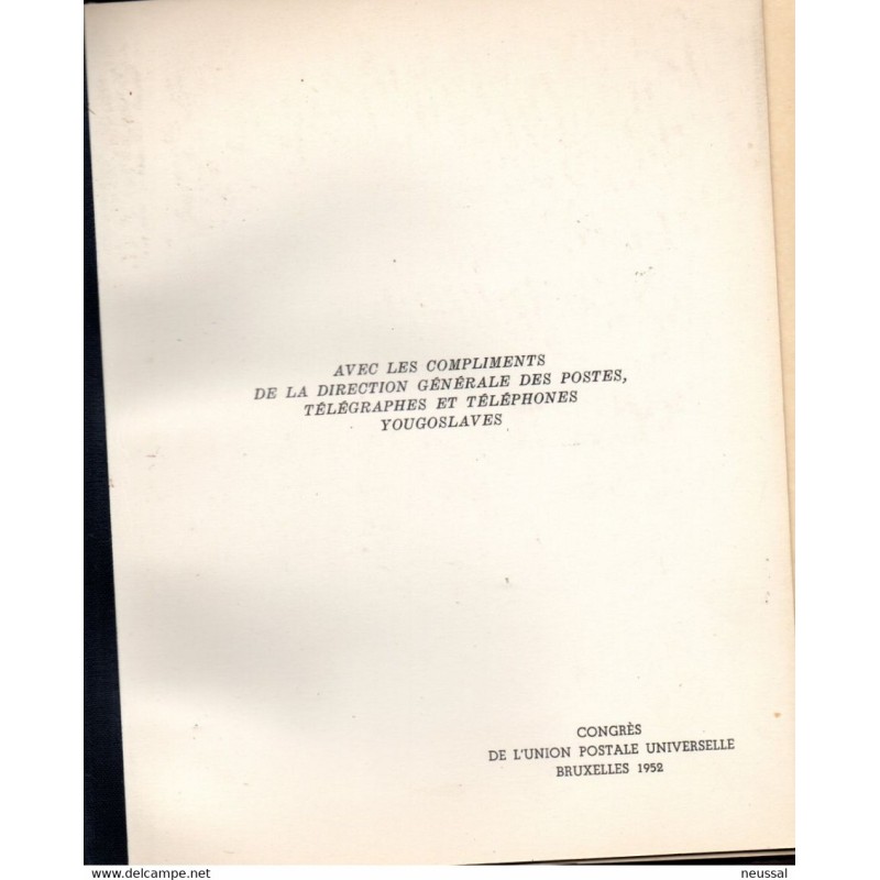 Librito de yugoslavia con varios sellos Librito de yugoslavia con varios sellos