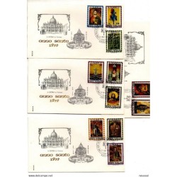 4 carta de primer dia de 1975  con serie n 58292