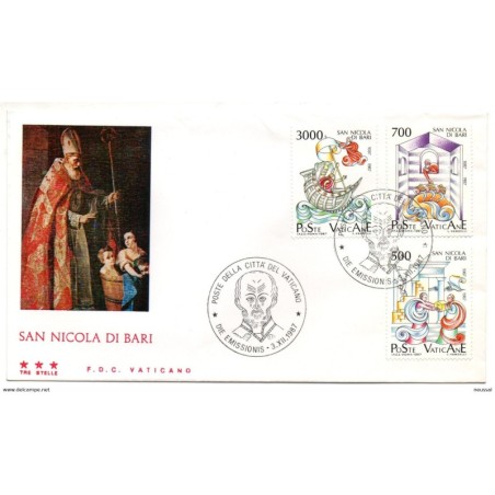 Carta de primer dia de 1987 con serie n 8257