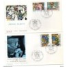 2 sobres  de primer dia de 1980 con  serie n 698701  vaticano
