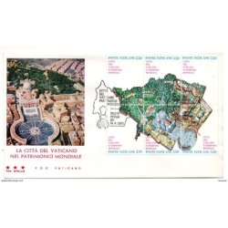 Sobre  de primer dia de 1986 con  serie n 78691 vaticano