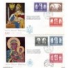 2 carta con matasellos commemorativo de 1966 serie n 4516