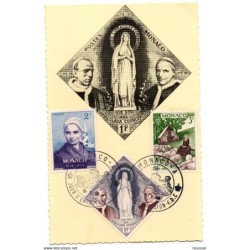 Tarjeta maxima de monaco de 1958